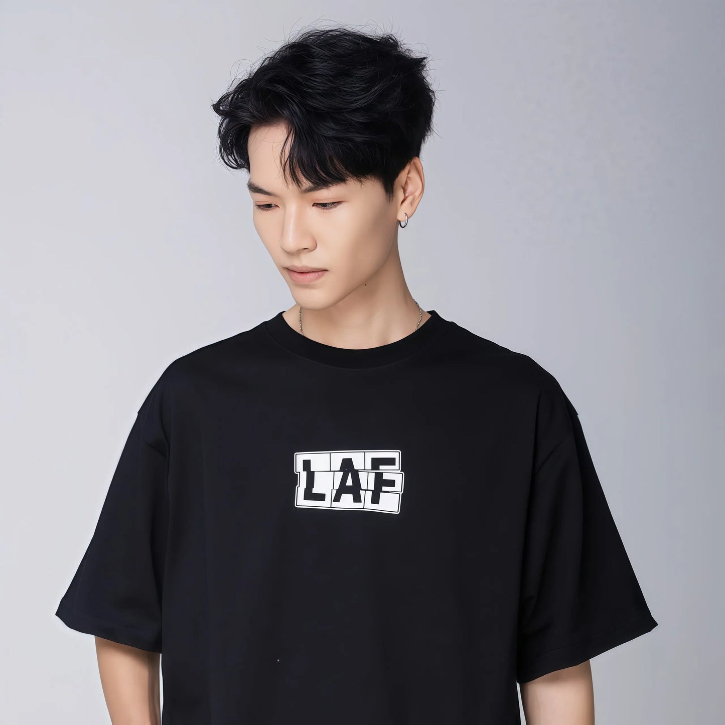 LAF Light Flight 2025 City Limited Series Liuzhou Heavy Cotton Loose Short Sleeve T-shirt LOWALTITUDEFLIGHT